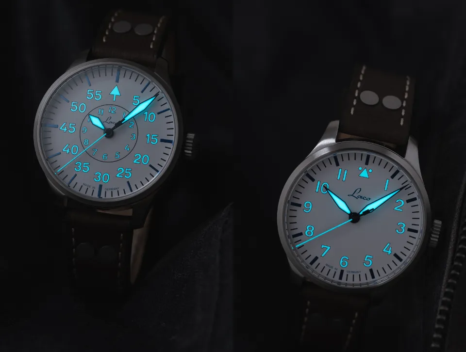 Laco Aachen & Augsburg POLAR Superluminova C3 BlueLine