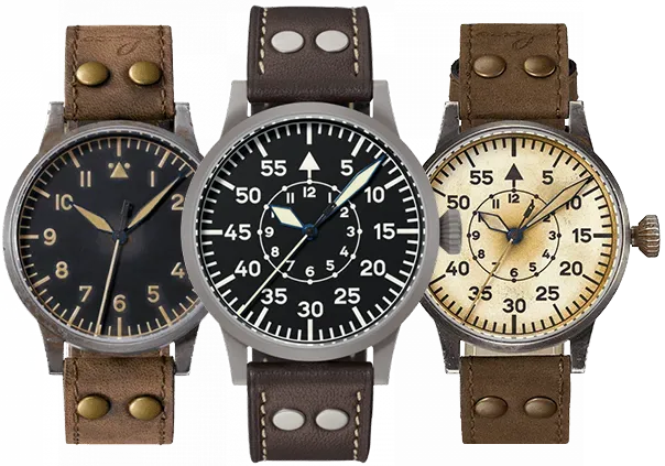 Laco Fliegeruhren Basis und Originale