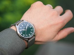 Pilot Watches Basic by Laco Watches | Model Augsburg Grün 42