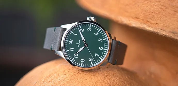 Laco Pilot Watches Basic Augsburg Grün 42