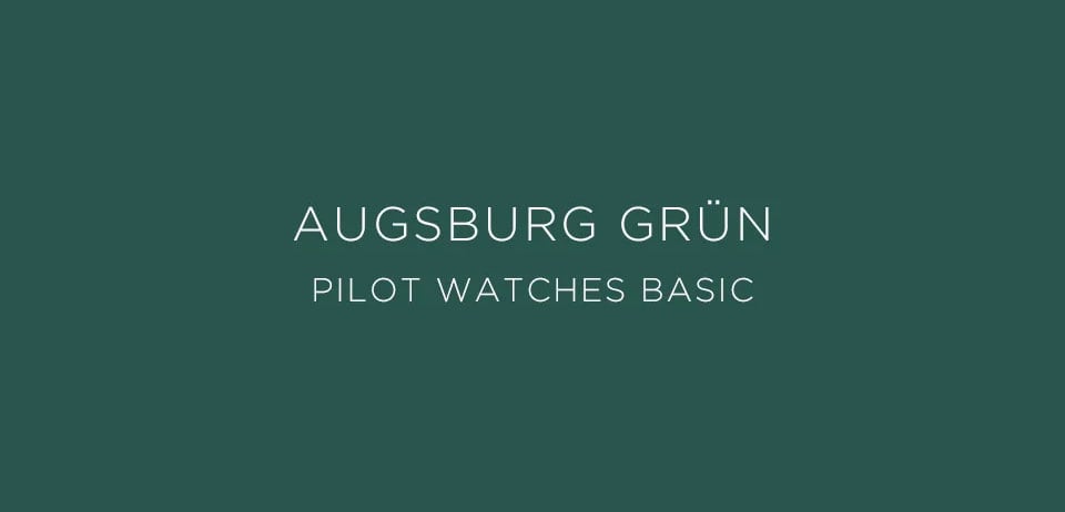 Laco Pilot Watches Basic Augsburg Grün 42
